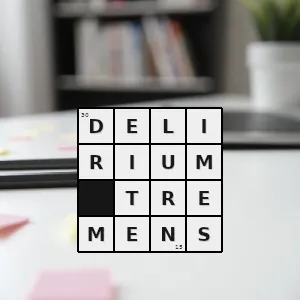 Hasło krzyżówkowe biała gorączka zaburzenia występujące u nałogowych alkoholików - delirium tremens – rozwiązanie, synonimy, podpowiedzi i definicje krzyżówkowe